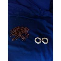 Гачок з'єднувальний коричневий 100 шт., пластмаса